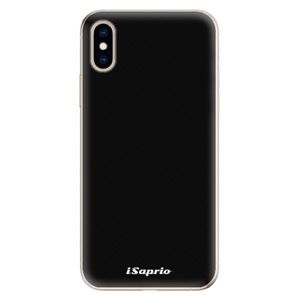 Odolné silikónové puzdro iSaprio - 4Pure - černý - iPhone XS vyobraziť