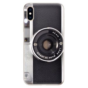 Odolné silikónové puzdro iSaprio - Vintage Camera 01 - iPhone XS vyobraziť