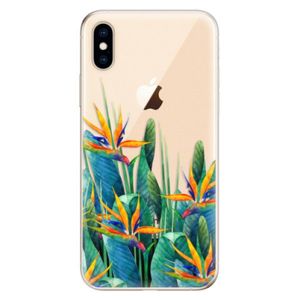 Odolné silikónové puzdro iSaprio - Exotic Flowers - iPhone XS vyobraziť