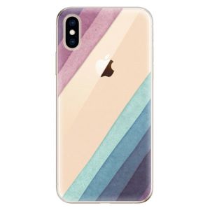 Odolné silikónové puzdro iSaprio - Glitter Stripes 01 - iPhone XS vyobraziť
