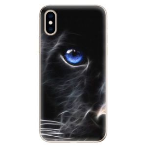 Odolné silikónové puzdro iSaprio - Black Puma - iPhone XS vyobraziť