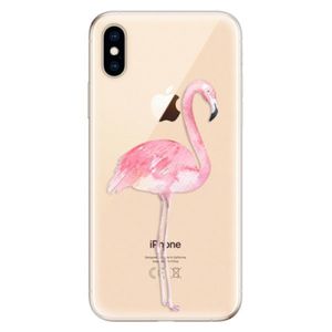 Odolné silikónové puzdro iSaprio - Flamingo 01 - iPhone XS vyobraziť