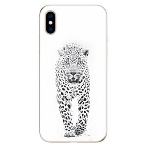 Odolné silikónové puzdro iSaprio - White Jaguar - iPhone XS vyobraziť
