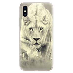 Odolné silikónové puzdro iSaprio - Lioness 01 - iPhone XS vyobraziť