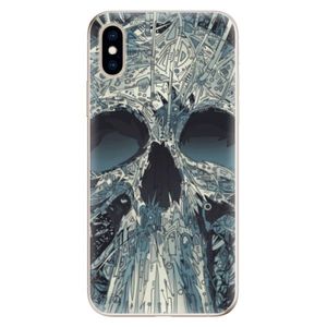 Odolné silikónové puzdro iSaprio - Abstract Skull - iPhone XS vyobraziť