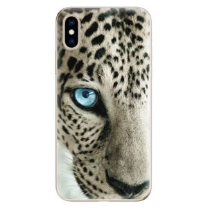Odolné silikónové puzdro iSaprio - White Panther - iPhone XS vyobraziť