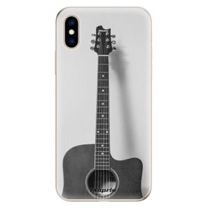 Odolné silikónové puzdro iSaprio - Guitar 01 - iPhone XS vyobraziť