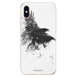 Odolné silikónové puzdro iSaprio - Dark Bird 01 - iPhone XS vyobraziť