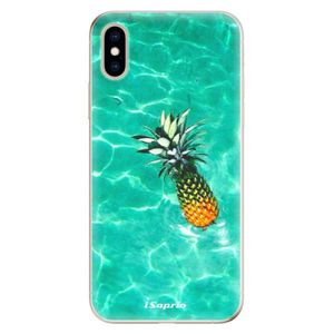 Odolné silikónové puzdro iSaprio - Pineapple 10 - iPhone XS vyobraziť