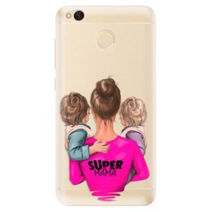 Odolné silikónové puzdro iSaprio - Super Mama - Two Boys - Xiaomi Redmi 4X vyobraziť