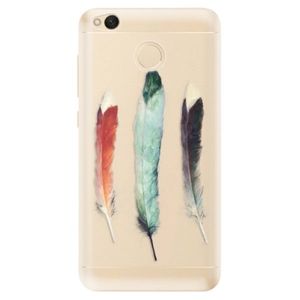 Odolné silikónové puzdro iSaprio - Three Feathers - Xiaomi Redmi 4X vyobraziť