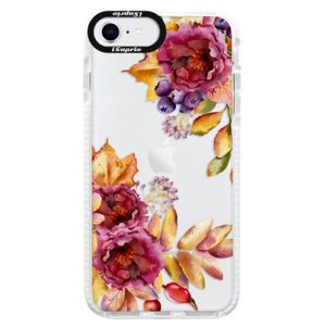 Silikónové puzdro Bumper iSaprio - Fall Flowers - iPhone SE 2020 vyobraziť