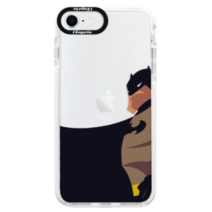 Silikónové puzdro Bumper iSaprio - BaT Comics - iPhone SE 2020 vyobraziť