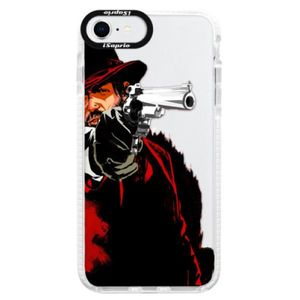 Silikónové puzdro Bumper iSaprio - Red Sheriff - iPhone SE 2020 vyobraziť