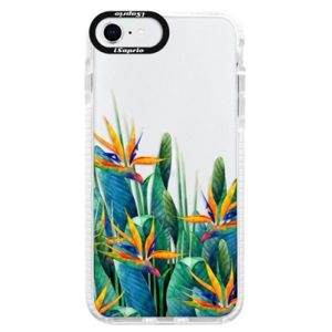 Silikónové puzdro Bumper iSaprio - Exotic Flowers - iPhone SE 2020 vyobraziť