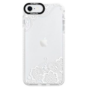 Silikónové puzdro Bumper iSaprio - White Lace 02 - iPhone SE 2020 vyobraziť