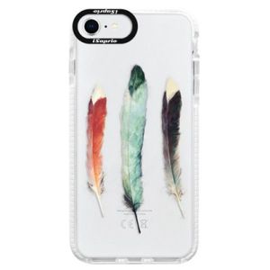 Silikónové puzdro Bumper iSaprio - Three Feathers - iPhone SE 2020 vyobraziť