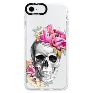 Silikónové puzdro Bumper iSaprio - Pretty Skull - iPhone SE 2020 vyobraziť