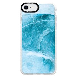 Silikónové puzdro Bumper iSaprio - Blue Marble - iPhone SE 2020 vyobraziť