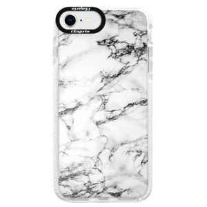 Silikónové puzdro Bumper iSaprio - White Marble 01 - iPhone SE 2020 vyobraziť