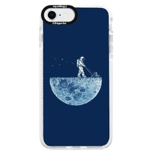 Silikónové puzdro Bumper iSaprio - Moon 01 - iPhone SE 2020 vyobraziť
