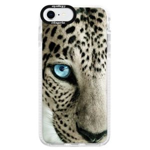 Silikónové puzdro Bumper iSaprio - White Panther - iPhone SE 2020 vyobraziť