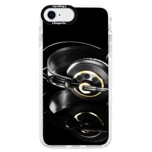 Silikónové puzdro Bumper iSaprio - Headphones 02 - iPhone SE 2020 vyobraziť