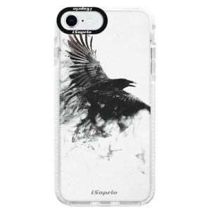 Silikónové puzdro Bumper iSaprio - Dark Bird 01 - iPhone SE 2020 vyobraziť