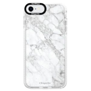 Silikónové puzdro Bumper iSaprio - SilverMarble 14 - iPhone SE 2020 vyobraziť