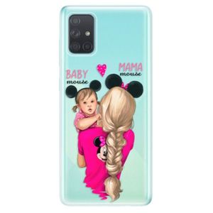 Odolné silikónové puzdro iSaprio - Mama Mouse Blond and Girl - Samsung Galaxy A71 vyobraziť
