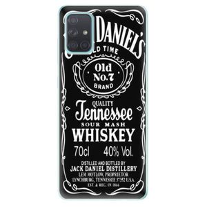 Odolné silikónové puzdro iSaprio - Jack Daniels - Samsung Galaxy A71 vyobraziť