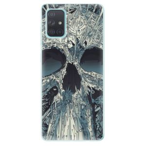 Odolné silikónové puzdro iSaprio - Abstract Skull - Samsung Galaxy A71 vyobraziť