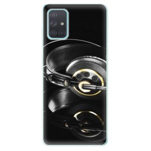 Odolné silikónové puzdro iSaprio - Headphones 02 - Samsung Galaxy A71 vyobraziť