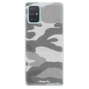 Odolné silikónové puzdro iSaprio - Gray Camuflage 02 - Samsung Galaxy A71 vyobraziť