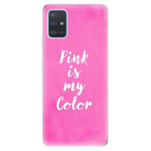 Odolné silikónové puzdro iSaprio - Pink is my color - Samsung Galaxy A51 vyobraziť