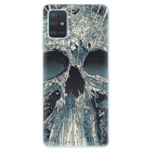 Odolné silikónové puzdro iSaprio - Abstract Skull - Samsung Galaxy A51 vyobraziť