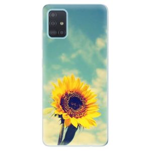 Odolné silikónové puzdro iSaprio - Sunflower 01 - Samsung Galaxy A51 vyobraziť