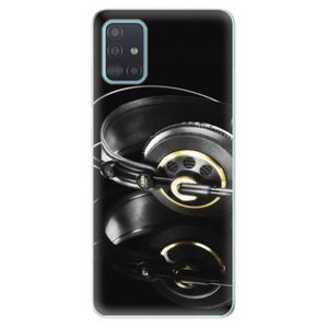 Odolné silikónové puzdro iSaprio - Headphones 02 - Samsung Galaxy A51 vyobraziť