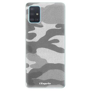Odolné silikónové puzdro iSaprio - Gray Camuflage 02 - Samsung Galaxy A51 vyobraziť