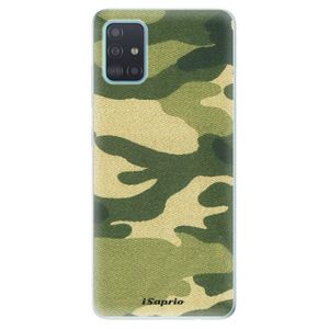 Odolné silikónové puzdro iSaprio - Green Camuflage 01 - Samsung Galaxy A51 vyobraziť