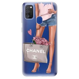 Odolné silikónové puzdro iSaprio - Fashion Bag - Samsung Galaxy M21 vyobraziť