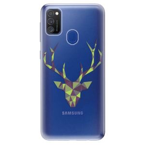 Odolné silikónové puzdro iSaprio - Deer Green - Samsung Galaxy M21 vyobraziť