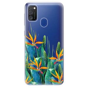 Odolné silikónové puzdro iSaprio - Exotic Flowers - Samsung Galaxy M21 vyobraziť