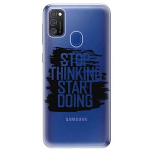Odolné silikónové puzdro iSaprio - Start Doing - black - Samsung Galaxy M21 vyobraziť