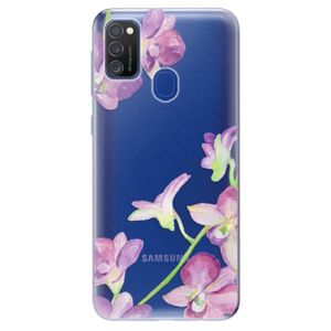 Odolné silikónové puzdro iSaprio - Purple Orchid - Samsung Galaxy M21 vyobraziť