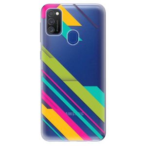Odolné silikónové puzdro iSaprio - Color Stripes 03 - Samsung Galaxy M21 vyobraziť