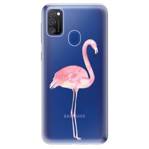 Odolné silikónové puzdro iSaprio - Flamingo 01 - Samsung Galaxy M21 vyobraziť