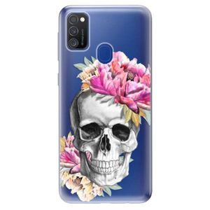 Odolné silikónové puzdro iSaprio - Pretty Skull - Samsung Galaxy M21 vyobraziť