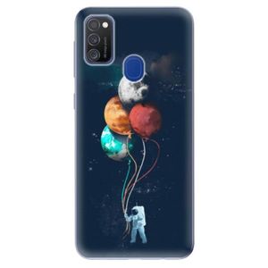 Odolné silikónové puzdro iSaprio - Balloons 02 - Samsung Galaxy M21 vyobraziť