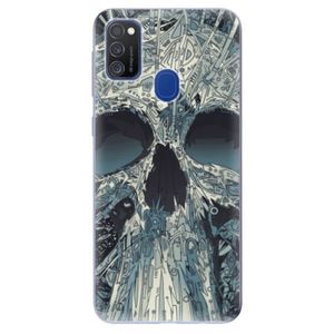 Odolné silikónové puzdro iSaprio - Abstract Skull - Samsung Galaxy M21 vyobraziť